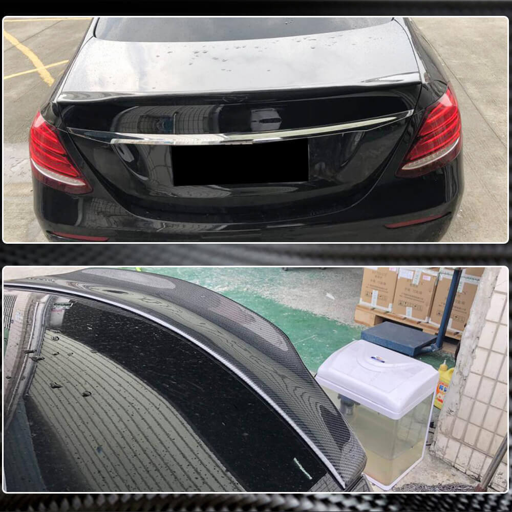 Spoiler V1 (Carbon) for Mercedes E-сlass W213 2016-2023 - image 4