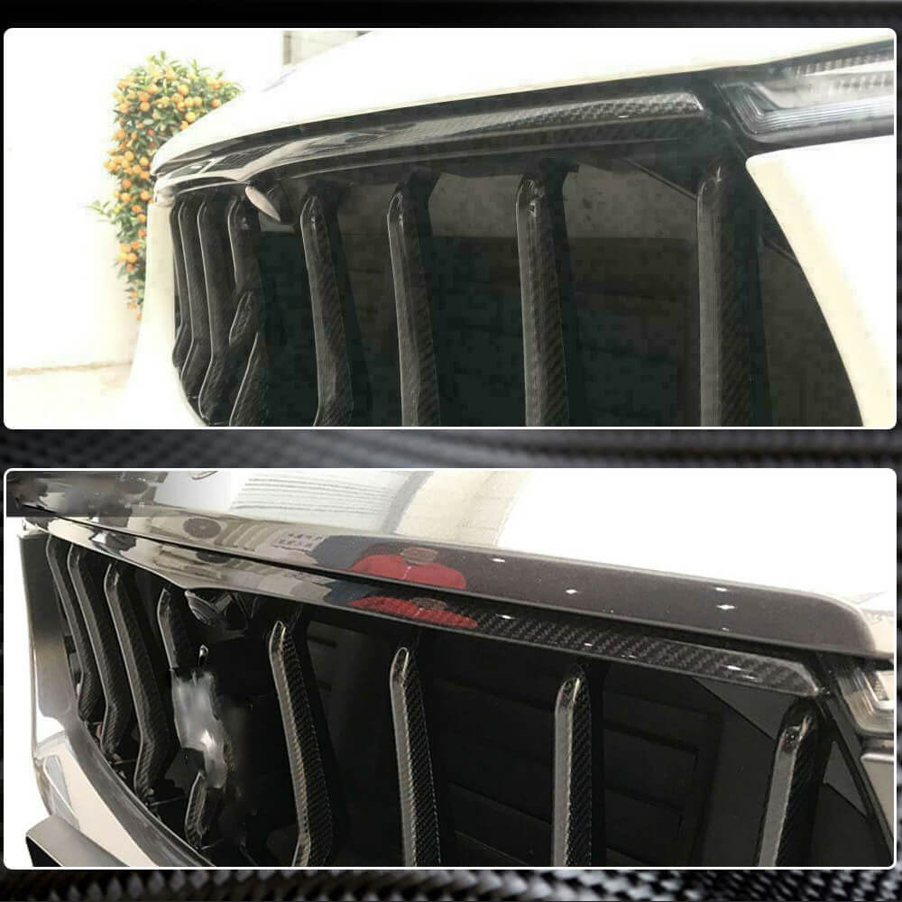 Front Grille Cover (for Base/S, Carbon) for Maserati Levante 2016- - image 4