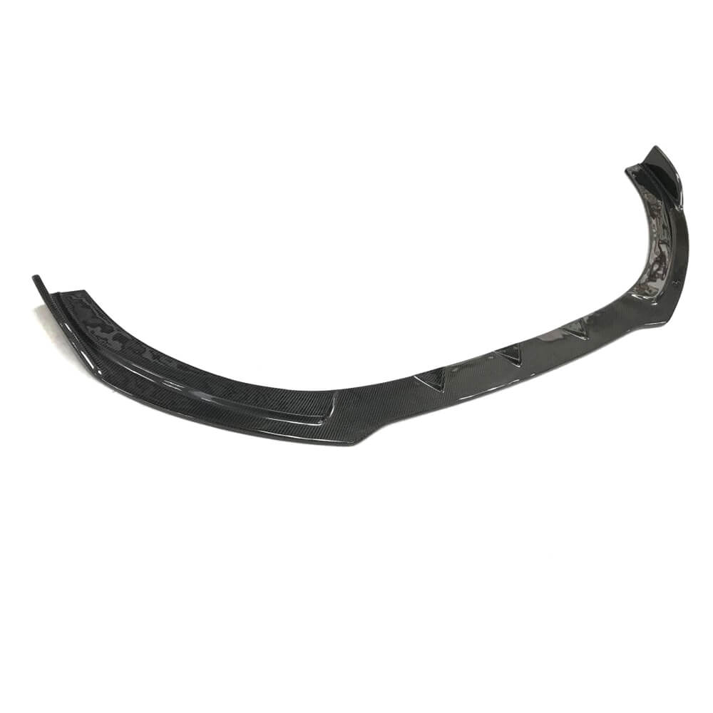 Front Bumper Lip V1 (for Base 2017-2020 HB, Carbon) for Audi A3 2012-2020 - image 4