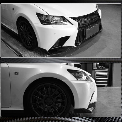 Carbon Front Bumper Covers (for F-Sport 2011-2015) for Lexus GS 2011-2020 - image 4