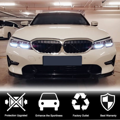 Front Bumper Lip V2 (for Base 2018-2022, Carbon) for BMW 3 Series G20/G21 2018- - image 4