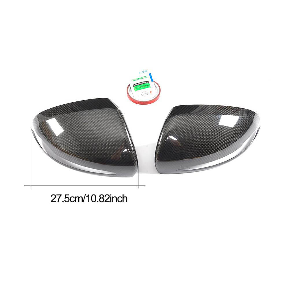 Mirror Covers V1 (2014-2017, Carbon) for Mercedes S-сlass W222 2013-2022 - image 4