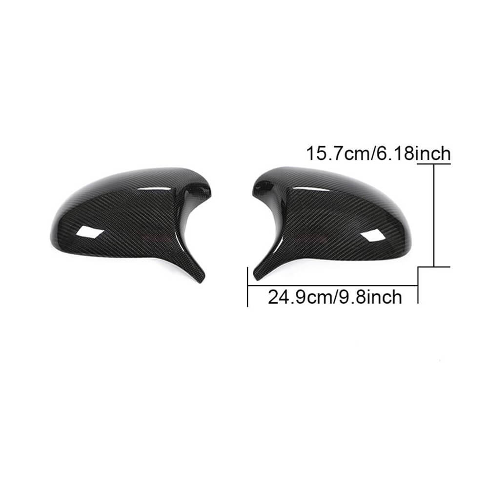 Mirror Covers Pair Carbon Fiber V2 (for e92/e93) for BMW 3 series E-90/91/92/93 2005-2011 - image 4