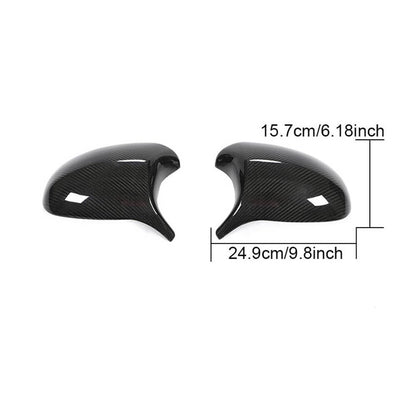 Mirror Covers Pair Carbon Fiber V2 (for e92/e93) for BMW 3 series E-90/91/92/93 2005-2011 - image 4