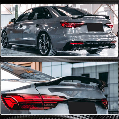 V8 Spoiler (for Sedan, Carbon) for Audi A4 B9 2015-2024 - image 4