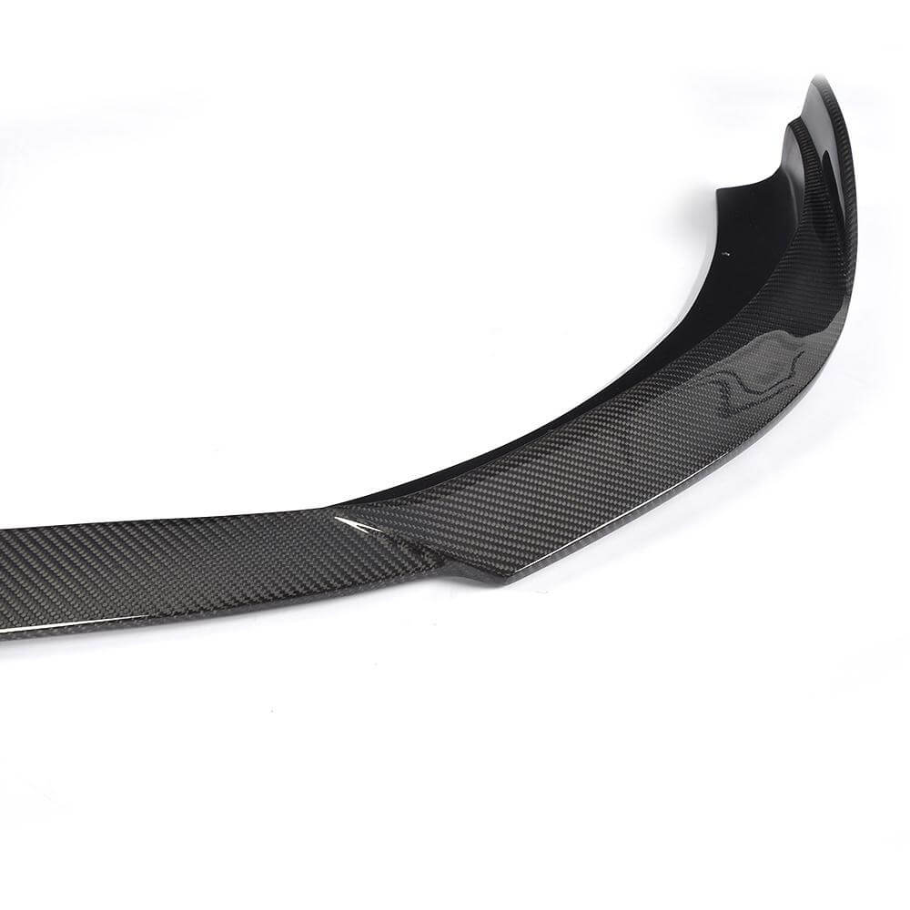 Front Bumper Lip V1 for S-Line 2012-2016 HB, Carbon for Audi A3 2012-2020 - image 4