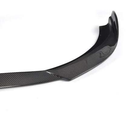 Front Bumper Lip V1 for S-Line 2012-2016 HB, Carbon for Audi A3 2012-2020 - image 4