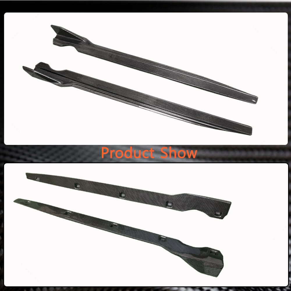 Side Skirts Carbon Fiber (2018-2022) for BMW X6 G06 2019- - image 4