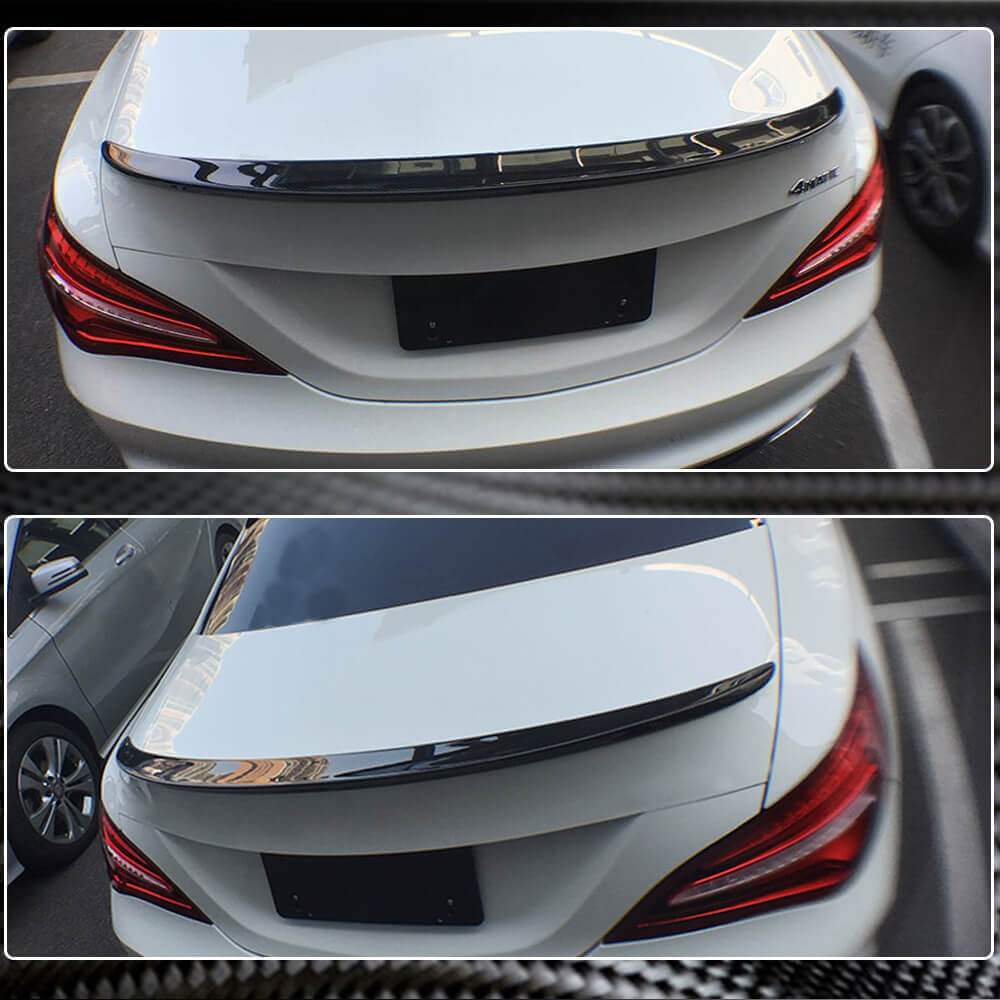 Spoiler V10 (SD, Carbon) for Mercedes CLA C117 2013-2019 - image 4