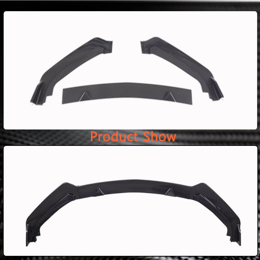 Lip V2 front bumper cover (for Q60 2016-2022, Carbon) for Infiniti Q50/Q60 2013-2024 - image 4