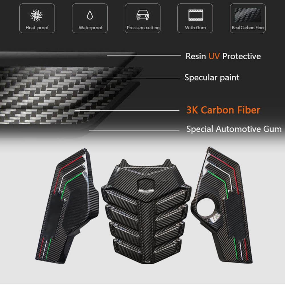Engine Bay Covers Dry Carbon Fiber for Lamborghini Urus - image 4