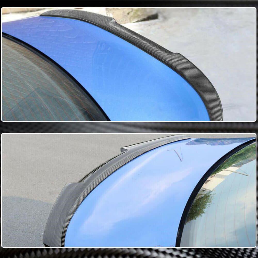 Rear Trunk Spoiler Carbon Fiber V2 for BMW X4 G02 2018- - image 4