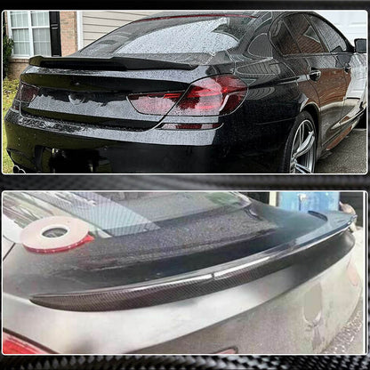 Rear Trunk Spoiler Carbon Fiber V4 (for F06/F13) for BMW 6 F12/F13/F06 2011-2015 - image 4
