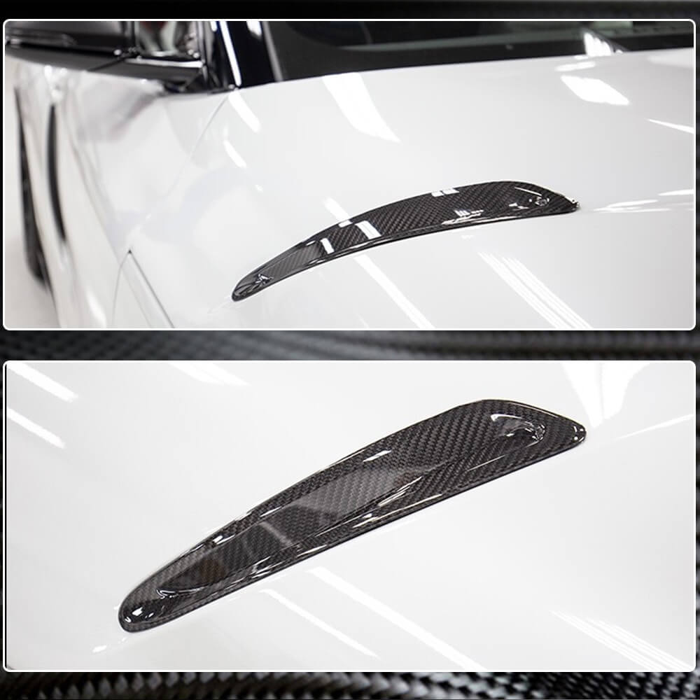 Covers on the hood (Carbon) for Toyota Supra 2019- - image 4