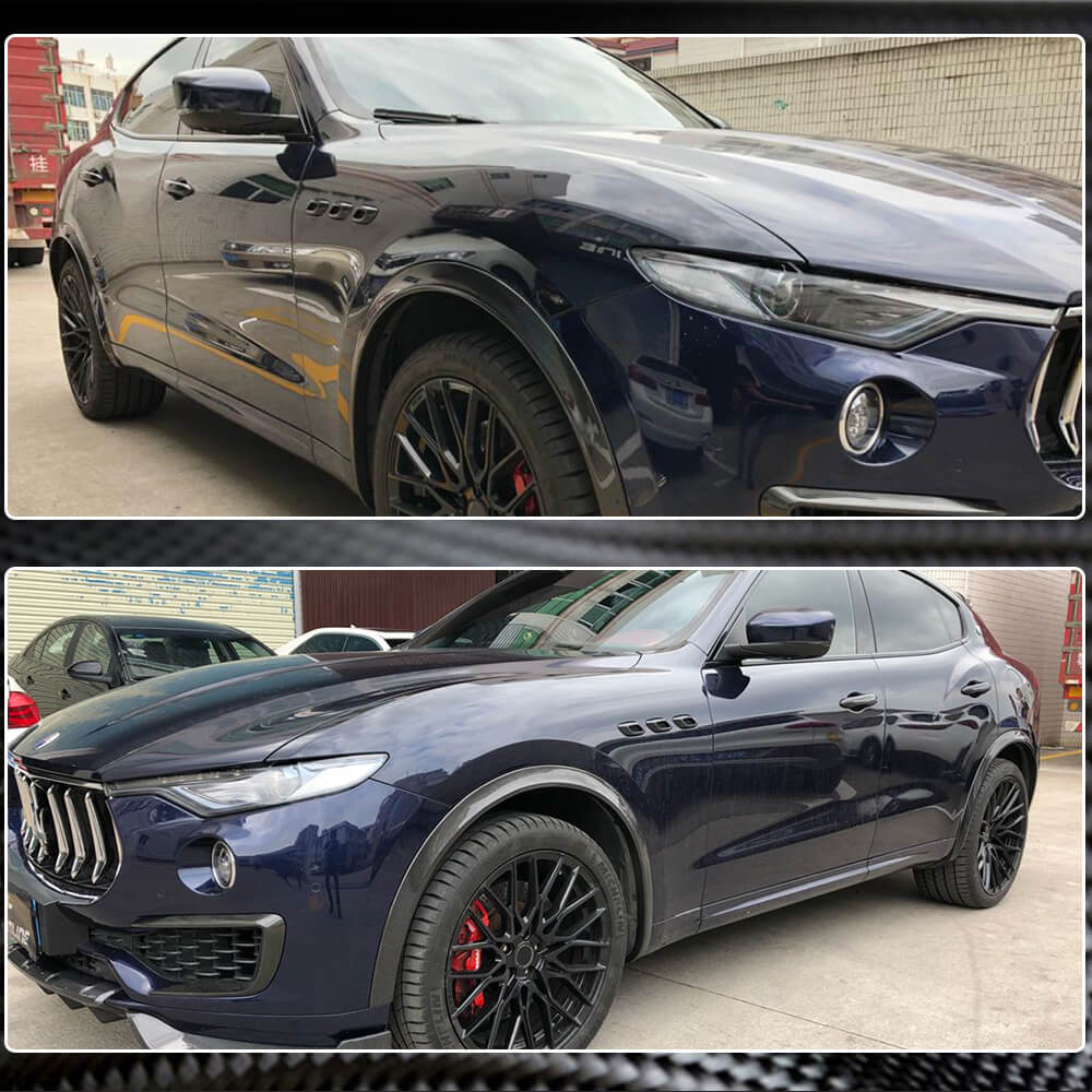 Front fender trims (Carbon) for Maserati Levante 2016- - image 4