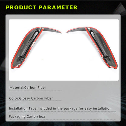 Carbon Fog Light Covers (for V-Class 2014-2019) for Mercedes Vito/V-class W447 2014- - image 4