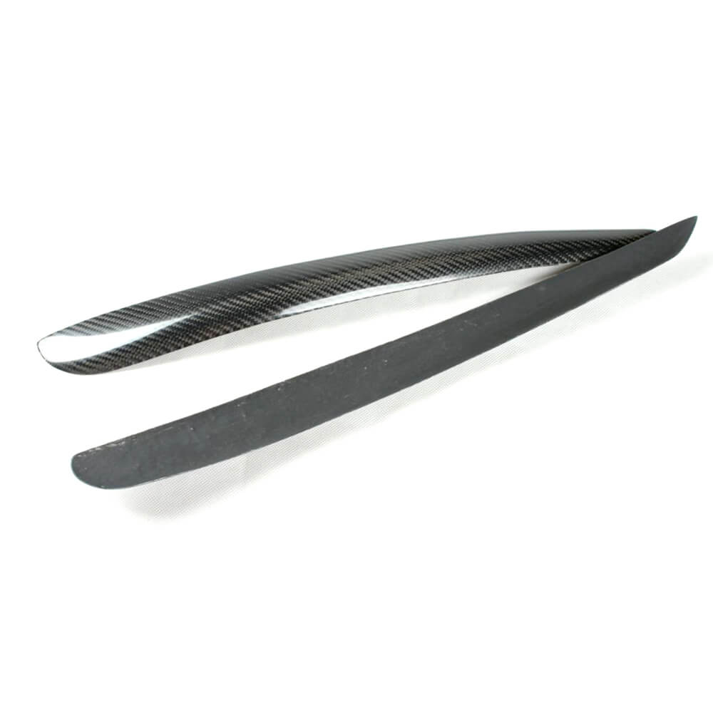 Eyelashes for headlights (for HB 2010-2013, Carbon) for Volkswagen Golf 6 - image 4