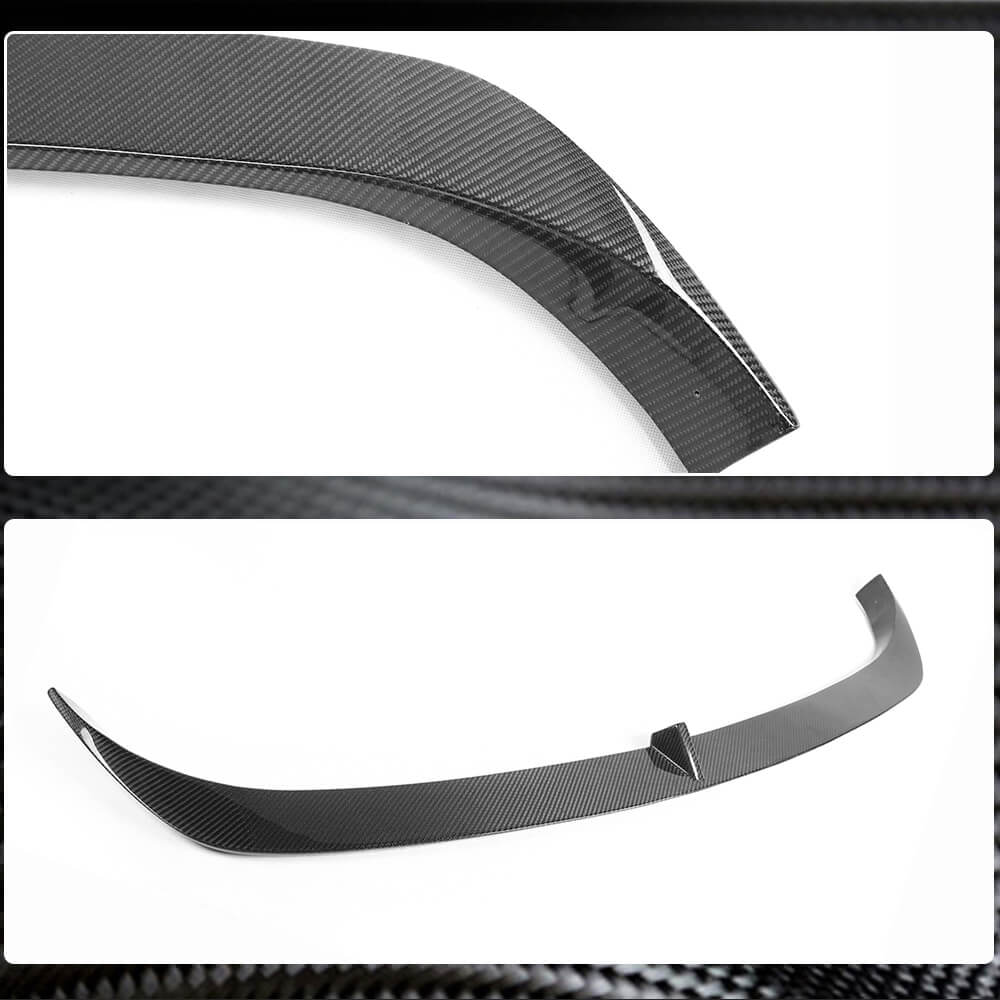 Lower spoiler (for GTI/R HB 2010-2013, Carbon) for Volkswagen Golf 6 - image 4