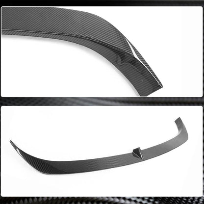 Lower spoiler (for GTI/R HB 2010-2013, Carbon) for Volkswagen Golf 6 - image 4