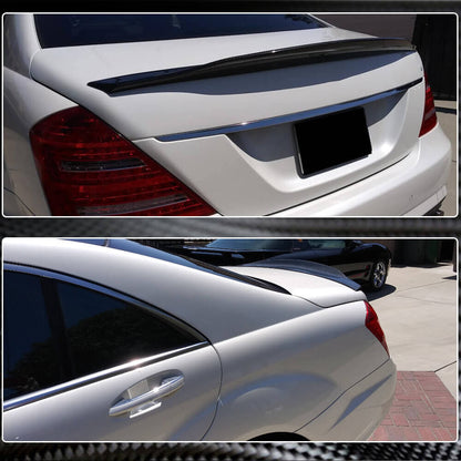 Spoiler V1 (Carbon) for Mercedes S-class W221 - image 4