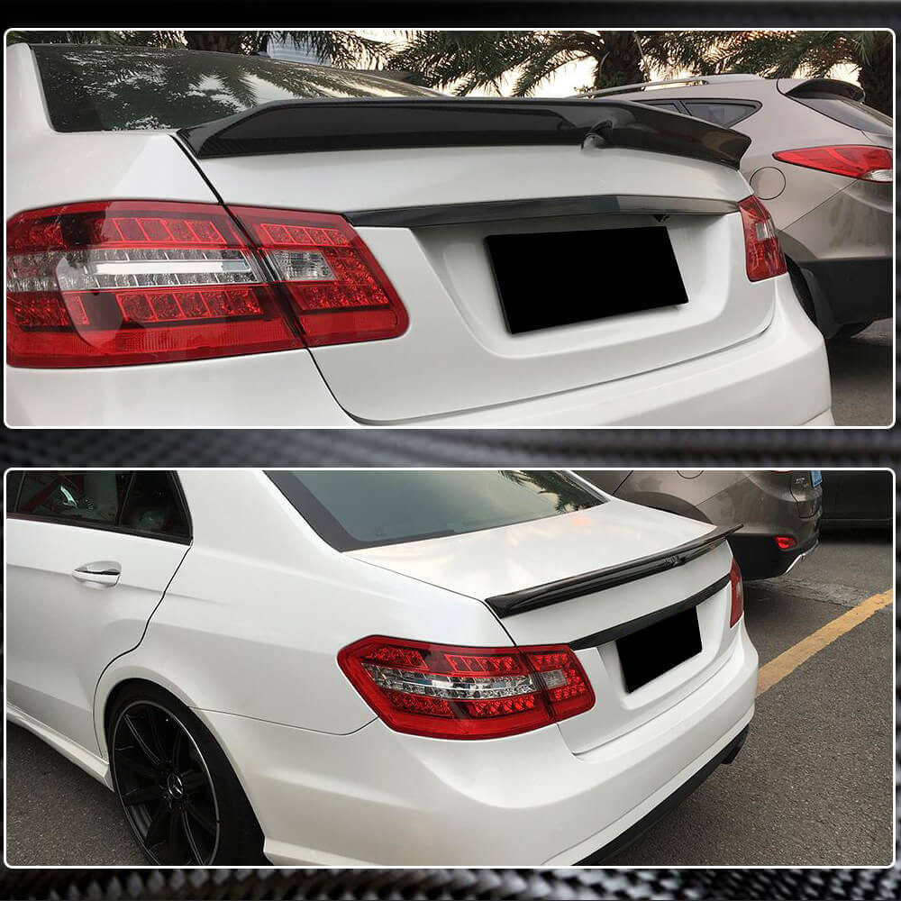 Spoiler V1 (Carbon) for Mercedes E-class W212 2009-2016 - image 4