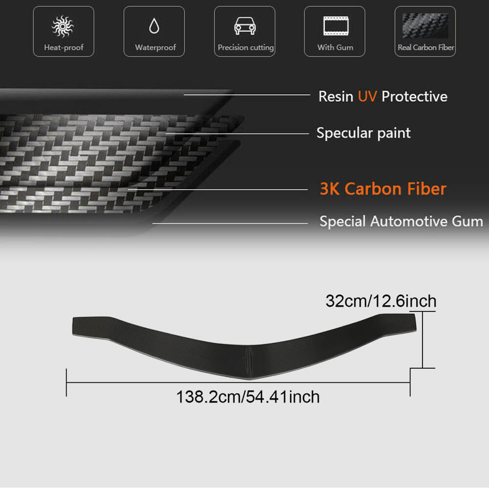 Spoiler V3 (Carbon) for Cadillac ATS 2012-2019 - image 4