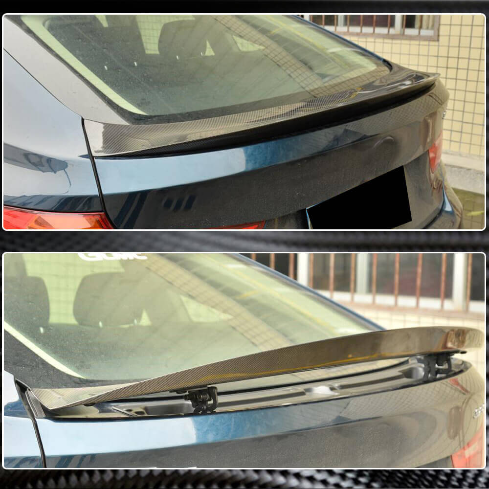 Rear Trunk Spoiler Carbon Fiber V1 (for F34) for BMW 3 series F-30/31/34 2012-2019 - image 4