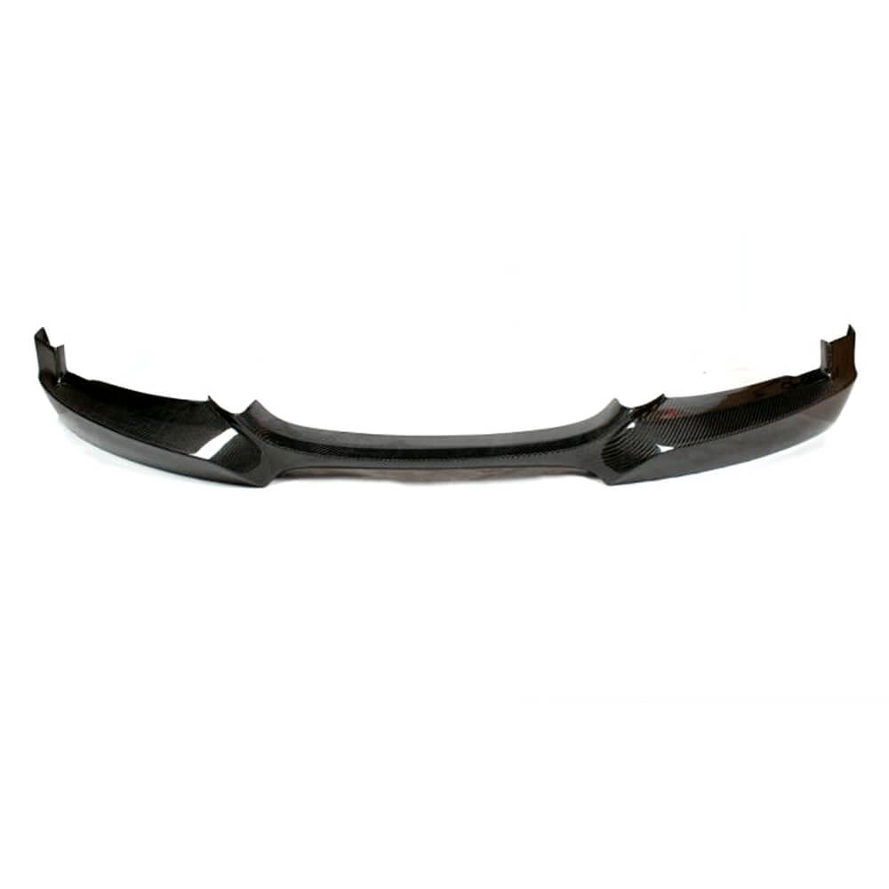 Front Bumper Lip Carbon Fiber V2 (for E82/E88 M-Sport) for BMW 1 series E81/82/87/88 2004-2011 - image 4