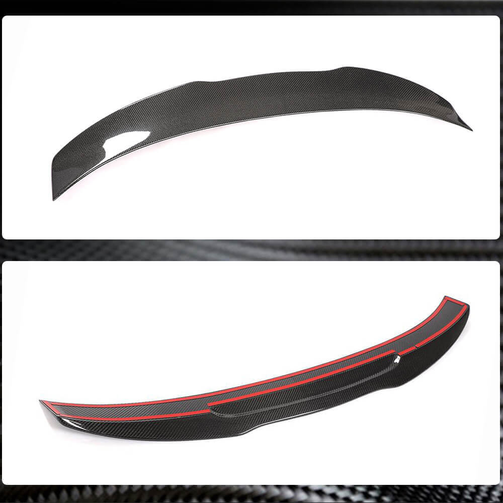 Spoiler V6 (for SD, Carbon) for Audi A3 2012-2020 - image 4