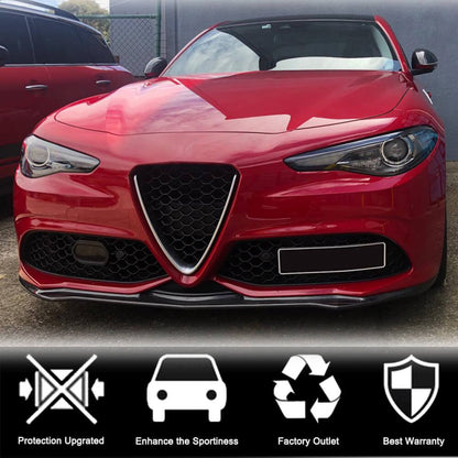 Front Bumper Lip V2 (for Sport, Carbon) for Alfa Romeo Giulia 2016-2022 - image 4