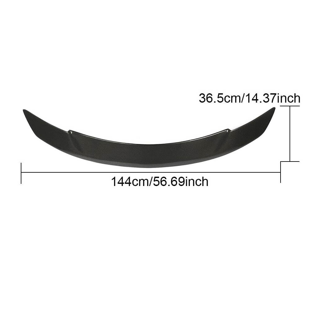 Spoiler SD V8 (Carbon) for Mercedes C-class W204 2007-2015 - image 4