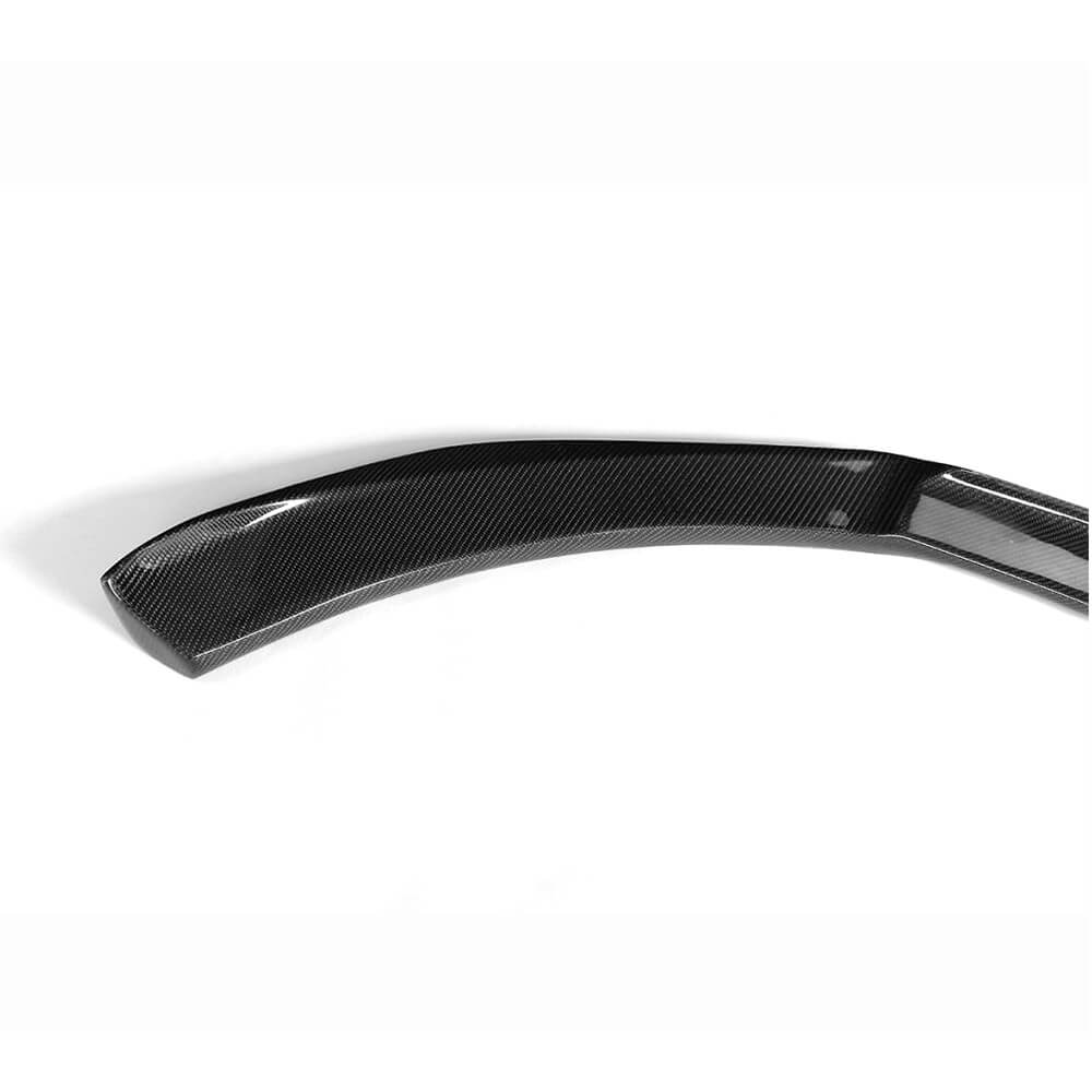 Front bumper lip (for S-Line 2007-2011, Carbon) for Audi A4 B8 2007-2015 - image 4