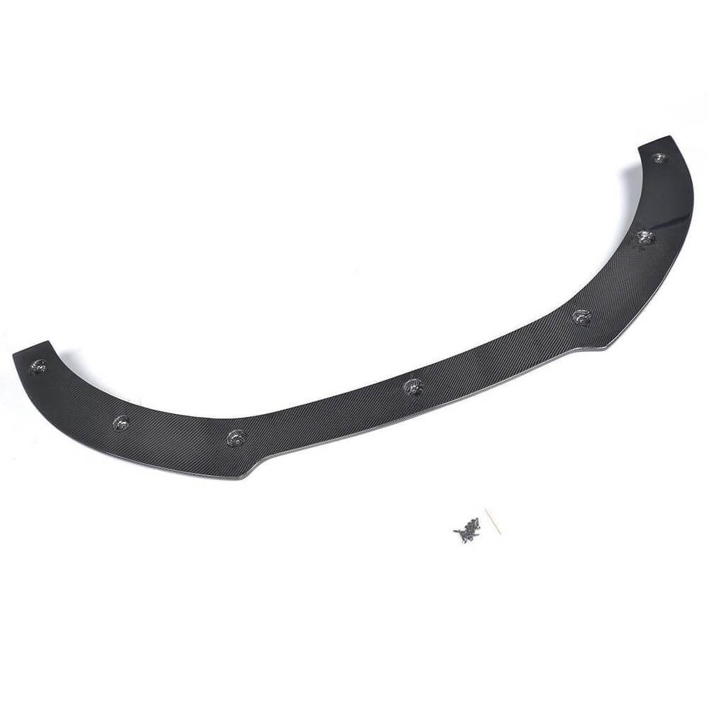 Front bumper lip V1 (2006-2010, Carbon) for Audi TT 2006-2014 - image 4