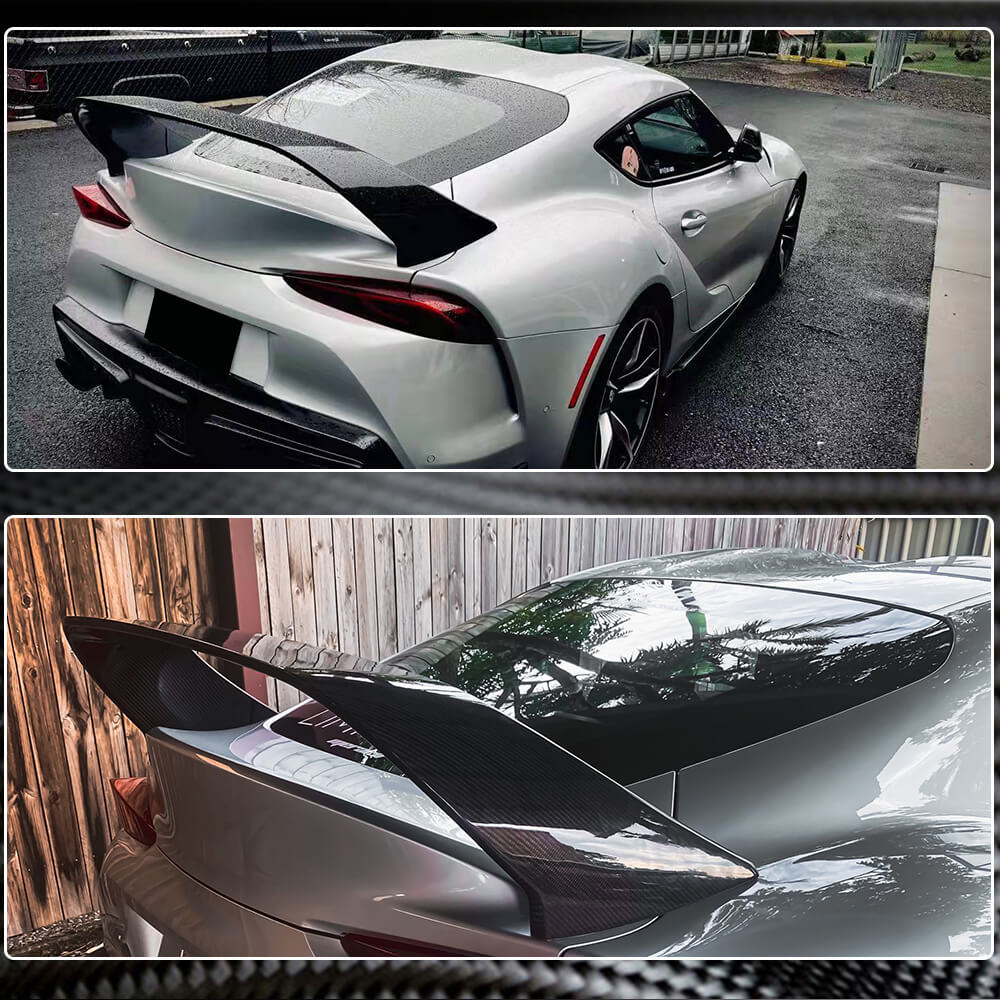 Spoiler V1 (Carbon) for Toyota Supra 2019- - image 4