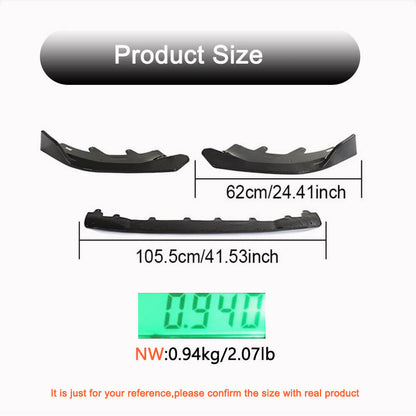 Front Bumper Lip (for M-Sport, Carbon) for BMW 2 Series G42 2021- - image 4