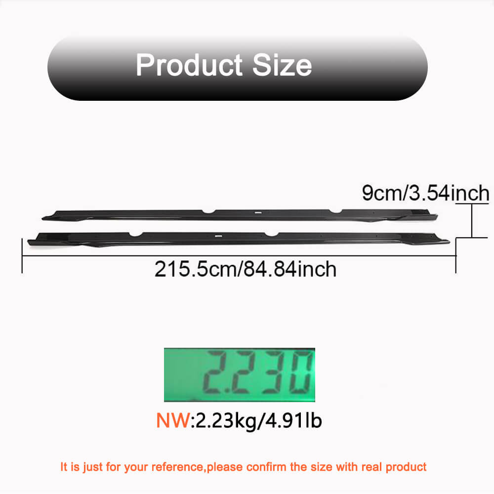 Side sills (Carbon) for Kia Stinger - image 4