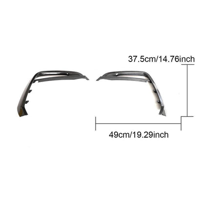 Fog Light Covers (Carbon) for Audi Q8 2018- - image 4