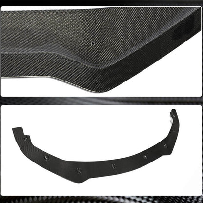 Lip V1 front bumper cover (for Q60 2016-2022, Carbon) for Infiniti Q50/Q60 2013-2024 - image 4