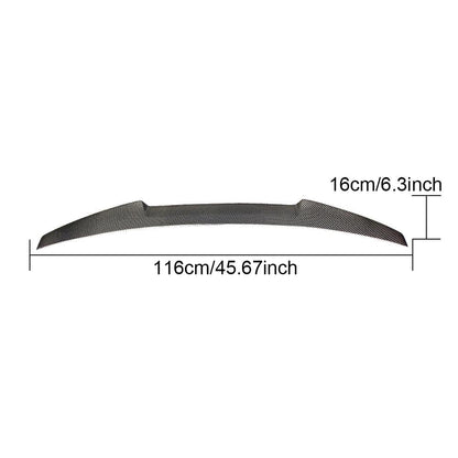 Rear Trunk Spoiler Carbon Fiber V2 (SD) for BMW 3 series E-46 1998-2006 - image 4