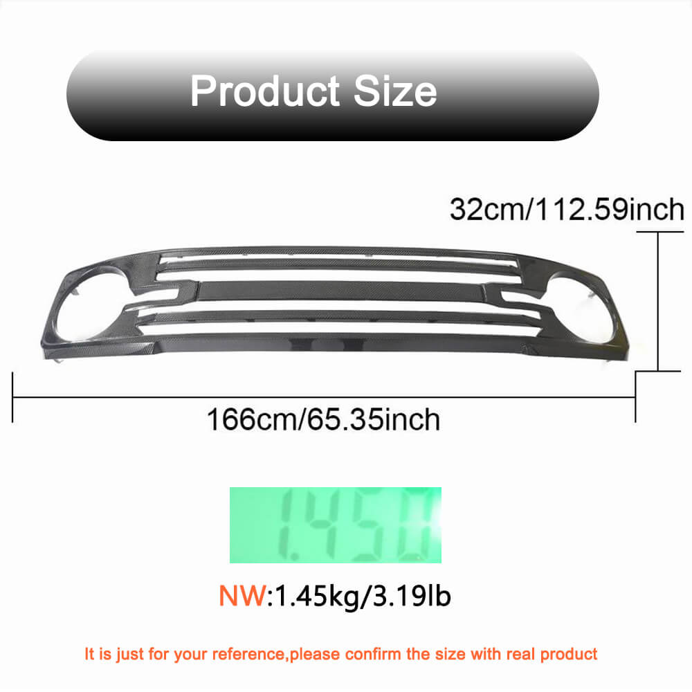 Radiator grille V2 (Carbon) for Ford Bronco - image 4