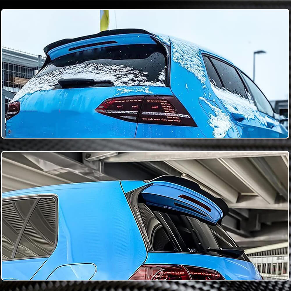 Spoiler V2 (for GTI/R HB, Carbon) for Volkswagen Golf 7/E-Golf 2012-2020 - image 4