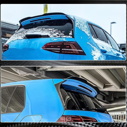 Spoiler V2 (for GTI/R HB, Carbon) for Volkswagen Golf 7/E-Golf 2012-2020 - image 4