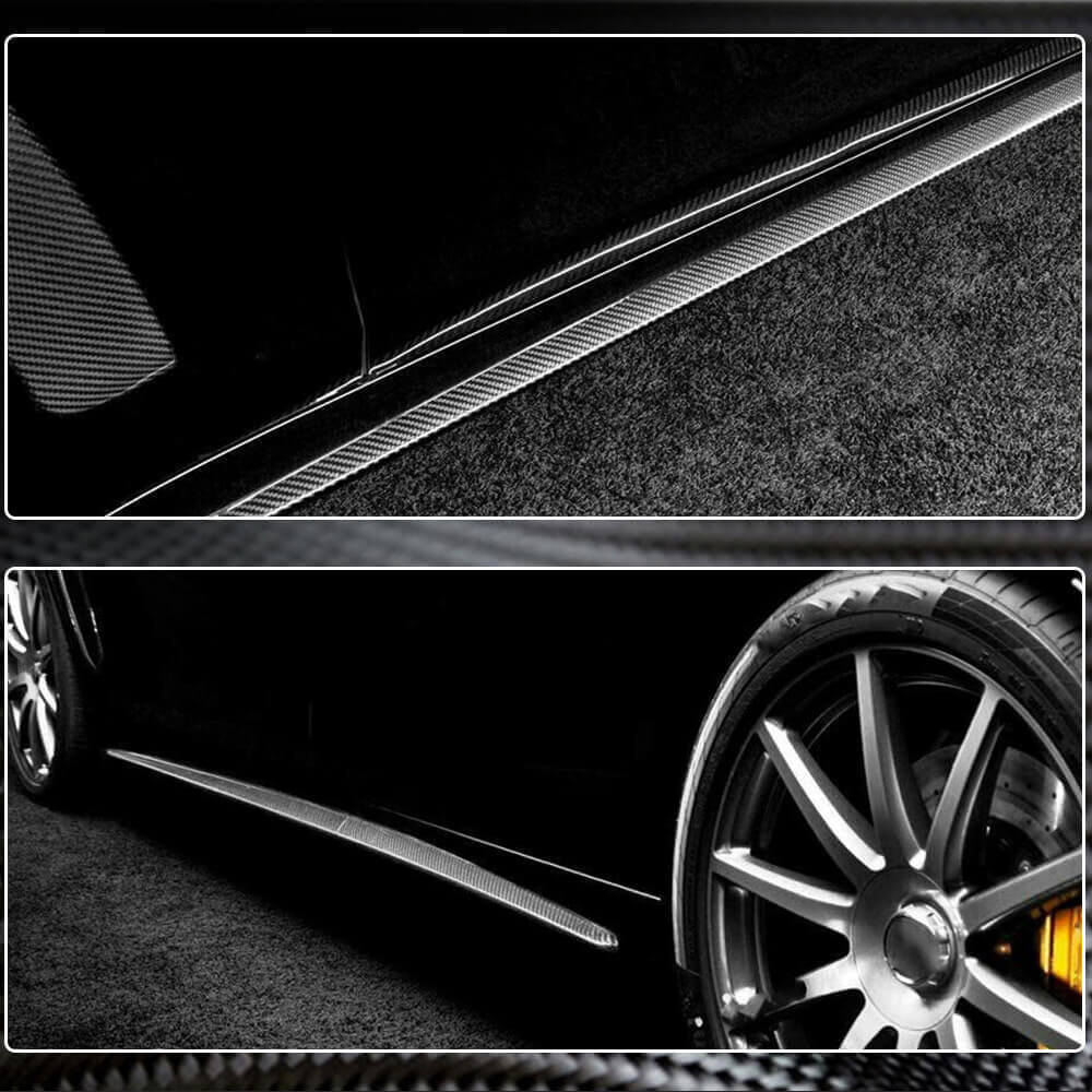 Side sills (for S63 AMG 2014-2017, Carbon) for Mercedes S-class W222 - image 4
