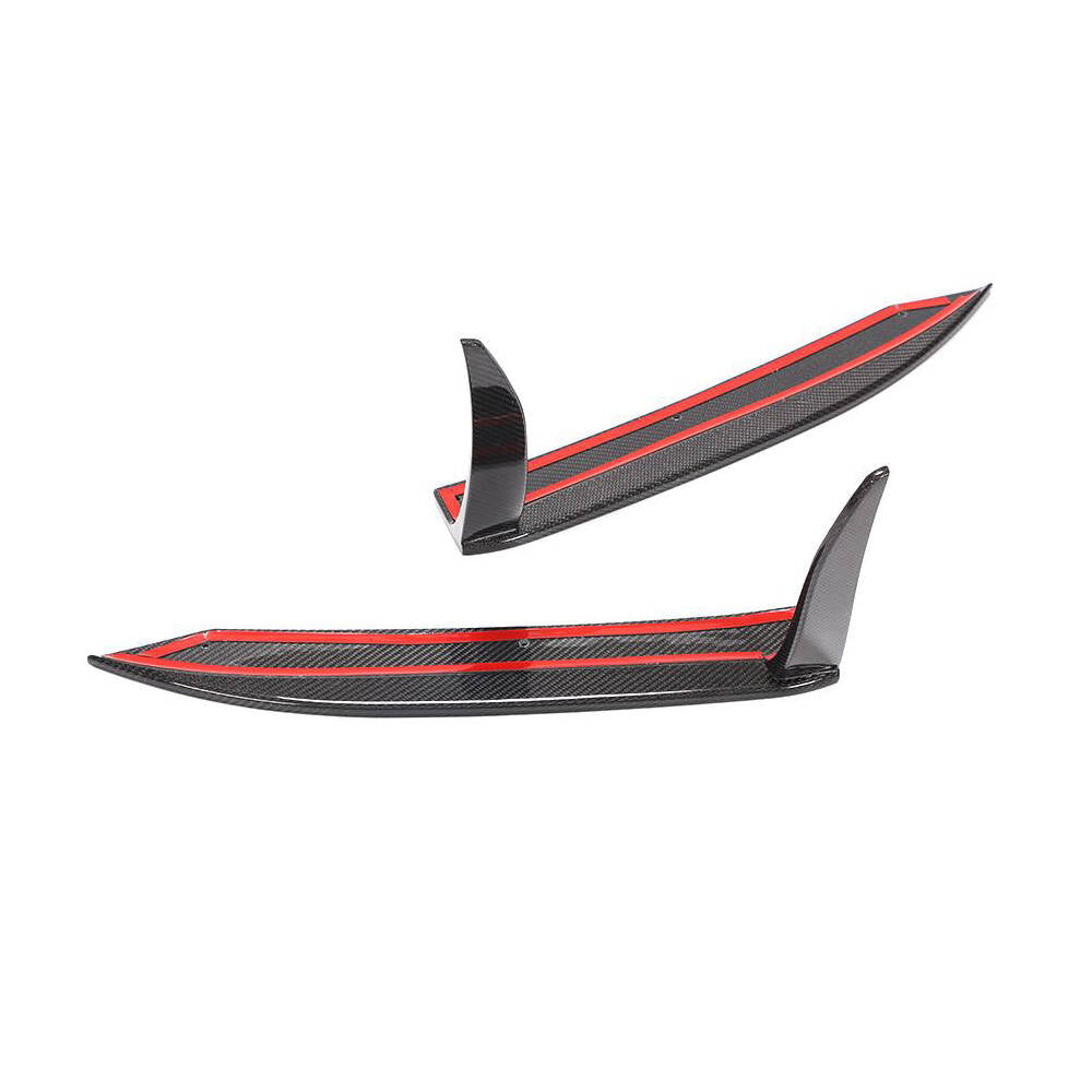 Rear bumper covers for Carrera 4 GTS 2017-2018, Carbon for Porsche 911 2012-2018 - image 4