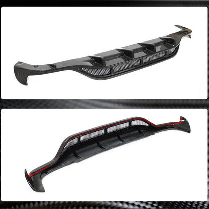 Rear bumper diffuser V2 (for AMG-Line 2018-2020, Carbon) for Mercedes CLS C257 2018- - image 4