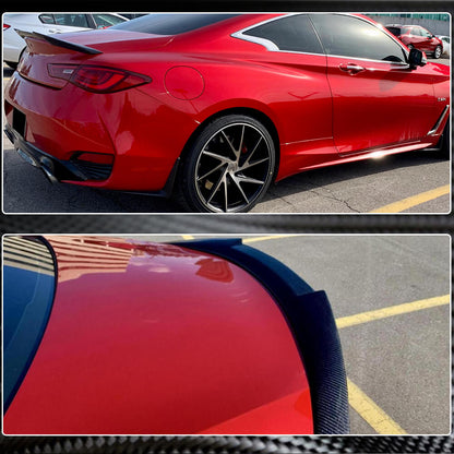 Spoiler V1 (for Q60 2016-2022, Carbon) for Infiniti Q50/Q60 2013-2024 - image 4