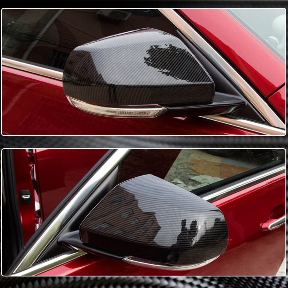 Mirror covers (Carbon) for Cadillac ATS - image 4