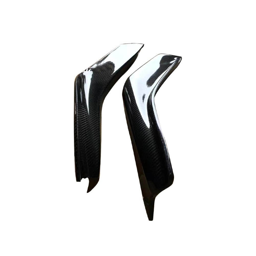 Covers on the front bumper (2009-2015, Carbon) for Nissan GT-R - image 4