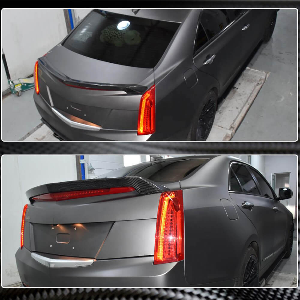 Spoiler V2 (Carbon) for Cadillac ATS - image 4