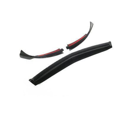 Front Bumper Lip V3 for AMG-Line SD 2018-2021 Carbon for Mercedes A-сlass W177 2018- - image 4